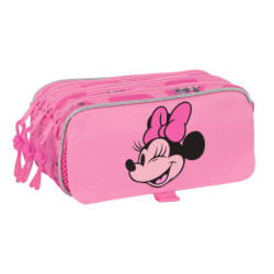 PORTATODO TRIPLE BIG MINNIE MOUSE "LOVING" 812334710 SAFTA24