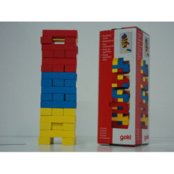 JUEGO REGALPAP MADERA CONSTRUCCION TORRE BLOQUES HS973 ^