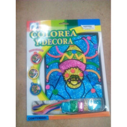 JUEGO REGALPAP MANUALIDADES CUADRO PURPURINA 6 MOD ^