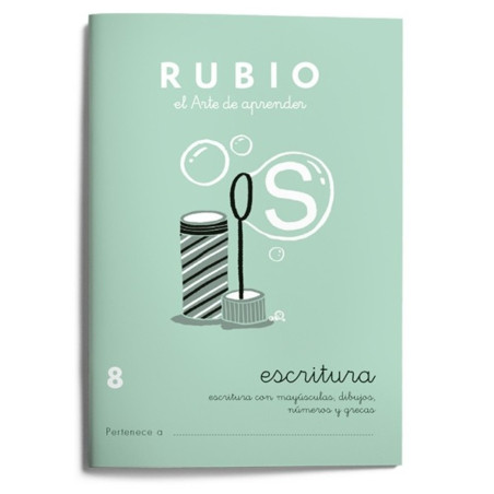 RUBIO CALIGRAFIAS Nº  8 PTE 10U