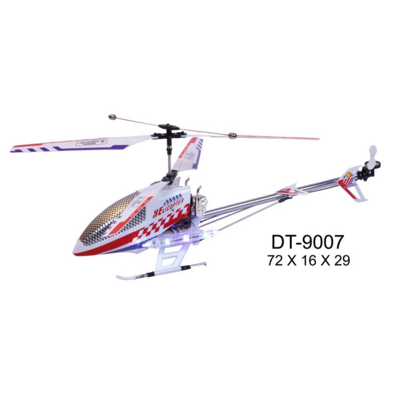 HELICOPTERO ALEX BOG GRANDE C/LUCES 72CM DT-9007 ^