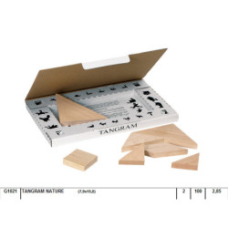 JUEGO REGALPAP MADERA TANGRAM NATURE 7 PIEZAS GK318