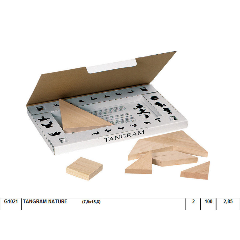 JUEGO REGALPAP MADERA TANGRAM NATURE 7 PIEZAS GK318