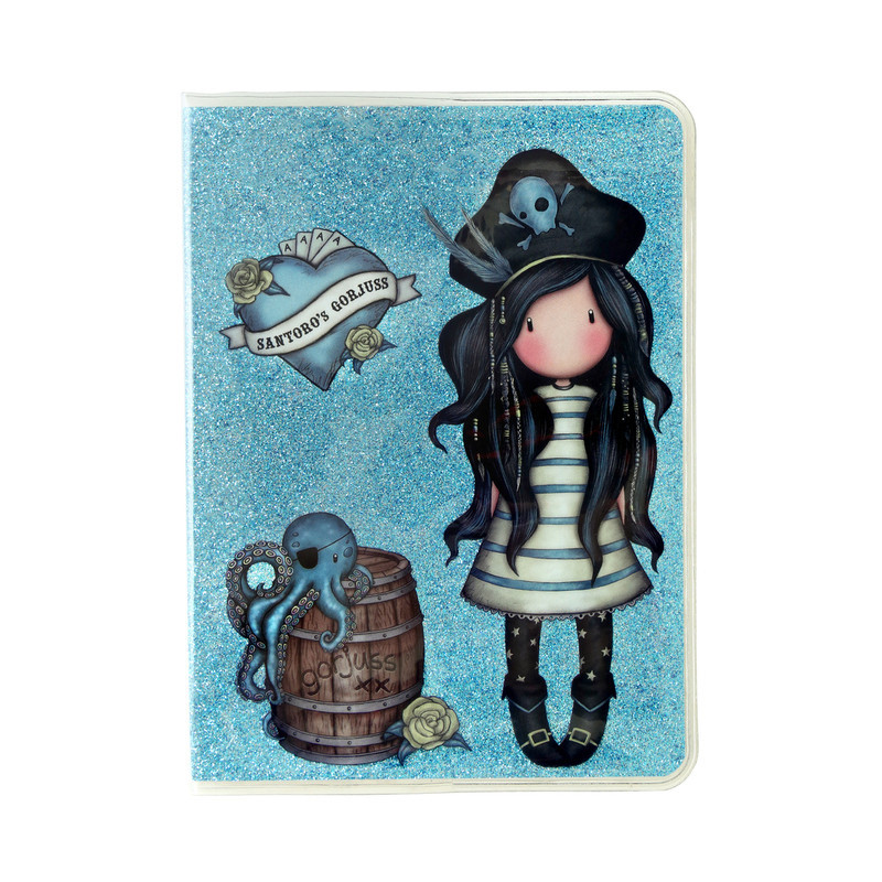 BLOC DE NOTAS GORJUSS "BLACK PEARL" SAFTA21 ENERO 1106GJ01 14,5*10,5