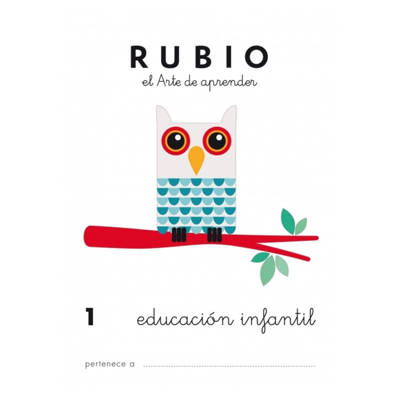 RUBIO EDUCACION INFANTIL Nº  1 PTE 10U