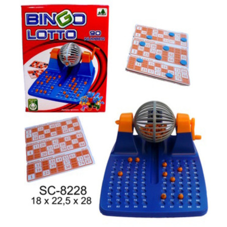 JUEGO ALEX BOG BINGO INFANTIL 90 NUMEROS 24 CARTONES SC-8228 ^