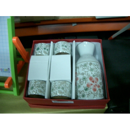 SET 5 PIEZAS SAKE 4MOD. CAJA ROJA ALEX BOG YX-451 ^