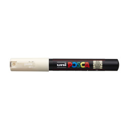 MARCADOR UNI-BALL POSCA PC-1M. PUNTA FINA 0,7MM MARFIL -46-