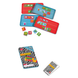 JUEGO FOURNIER PURPLE COW ZOO RUMMY MAGNETICO 1038629