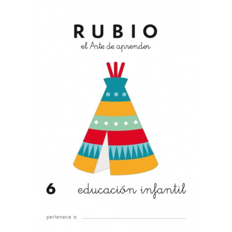 RUBIO EDUCACION INFANTIL Nº  6 PTE 10U