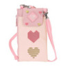 MONEDERO PORTAMOVIL GLOWLAB "HEARTS" SAFTA23 ENERO 812317695