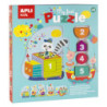 JUEGO APLI BLOQUES MADERA MY FIRST PUZZLE & WOODEN BLOCKS REF 17202