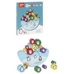 JUEGO APLI BLOQUES MADERA BALANCING GAME EQUILIBRIO REF 17203