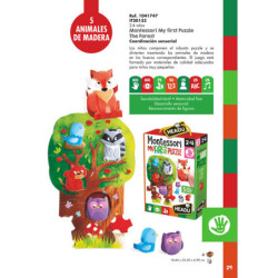 JUEGO FOURNIER HEADU MONTESSORI MY FIRST PUZZLE IT20133