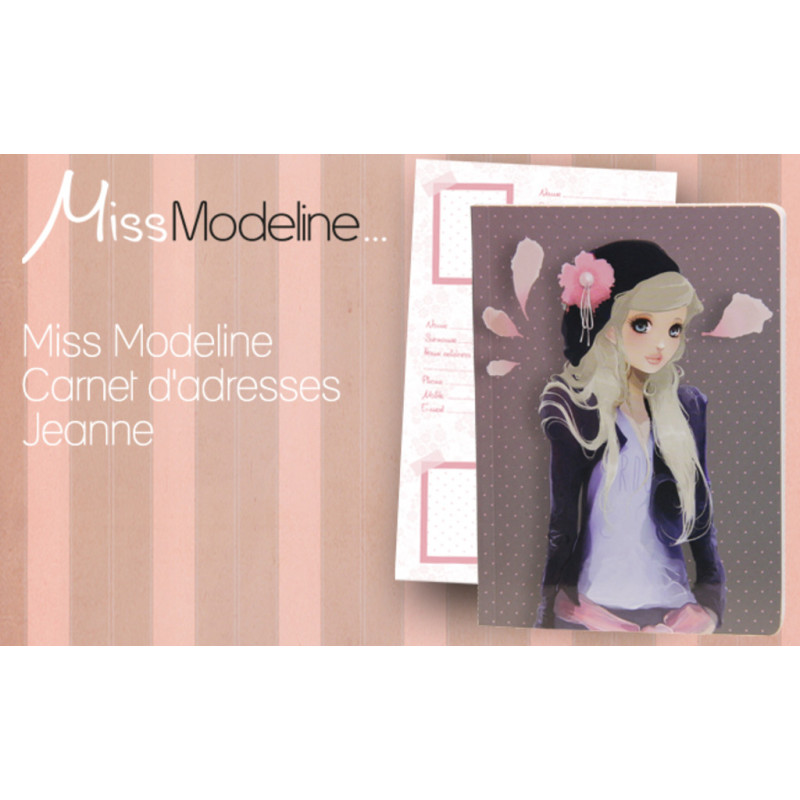 LIBRETA MAILDOR MISS MODELINE LIBRO DE DIRECCIONES JEANNE 62149O ^