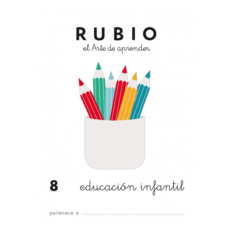 RUBIO EDUCACION INFANTIL Nº  8 PTE 10U