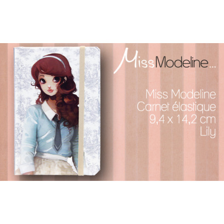 BLOC NOTAS MAILDOR MISS MODELINE C/GOMA 12º LILY 62161O ^