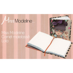 BLOC NOTAS MAILDOR MISS MODELINE ACOLCHADO 8º LOLA 62181O ^