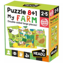 JUEGO FOURNIER HEADU PUZZLE 8+1 MY FARM IT20867