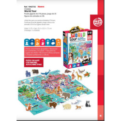 JUEGO FOURNIER HEADU WORLD TOUR IT20898