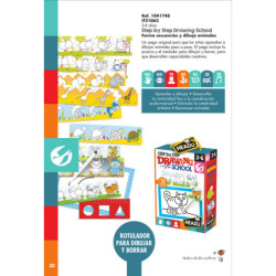 JUEGO FOURNIER HEADU STEP BY STEP DRAWING SCHOOL 130012058