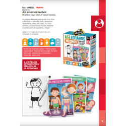 JUEGO FOURNIER HEADU MONTESSORI ASI ESTAMOS HECHOS ES23516