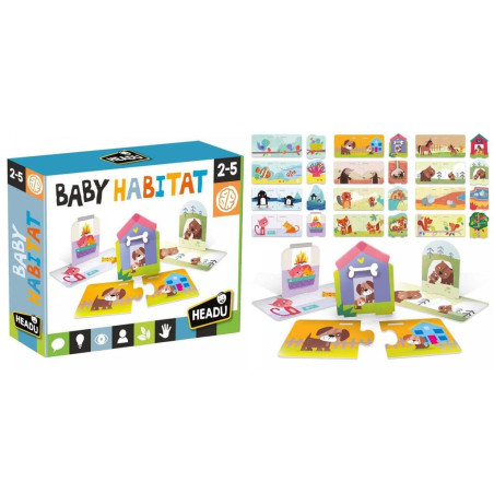 JUEGO FOURNIER HEADU BABY HABITAT MU24735 ^