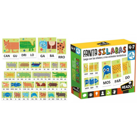 JUEGO FOURNIER HEADU FANTASILABAS ES24858