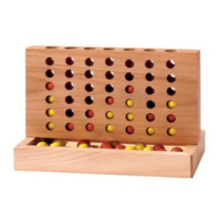 JUEGO REGALPAP MADERA 4 EN RAYA HS035 ^