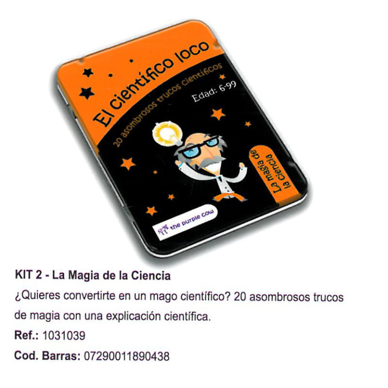 BARAJAS FOURNIER EDUCATIVA PURPLE COW MAGIA DE CIENCIA 1031039 ^