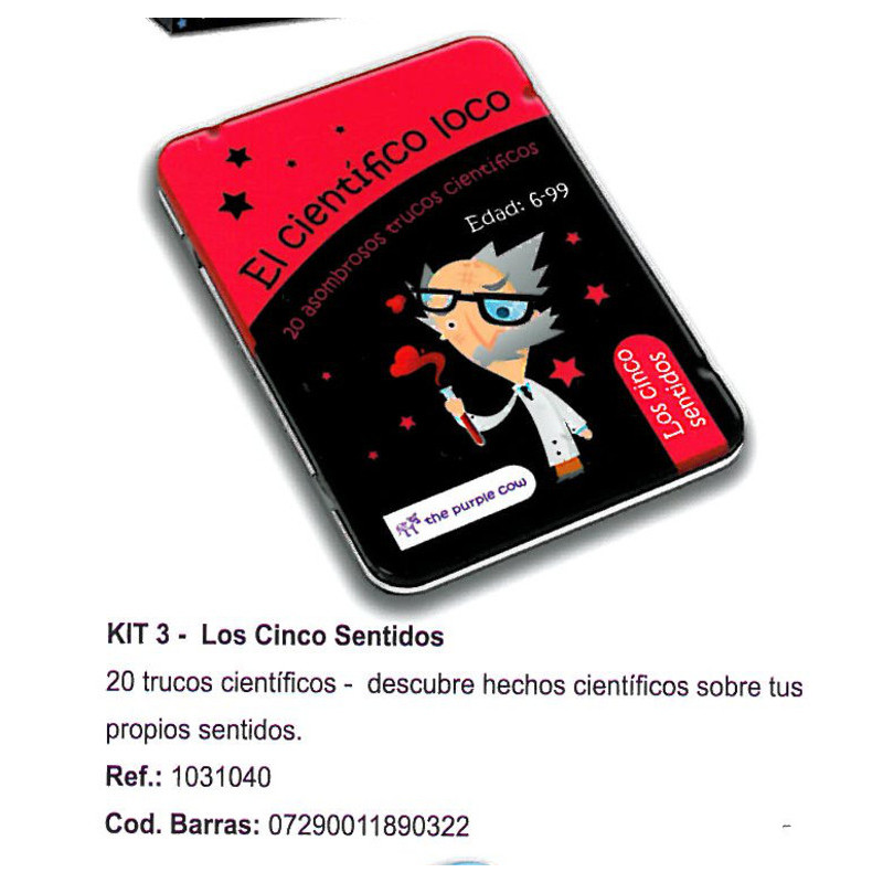 BARAJAS FOURNIER EDUCATIVA PURPLE COW CINCO SENTIDOS 1031040