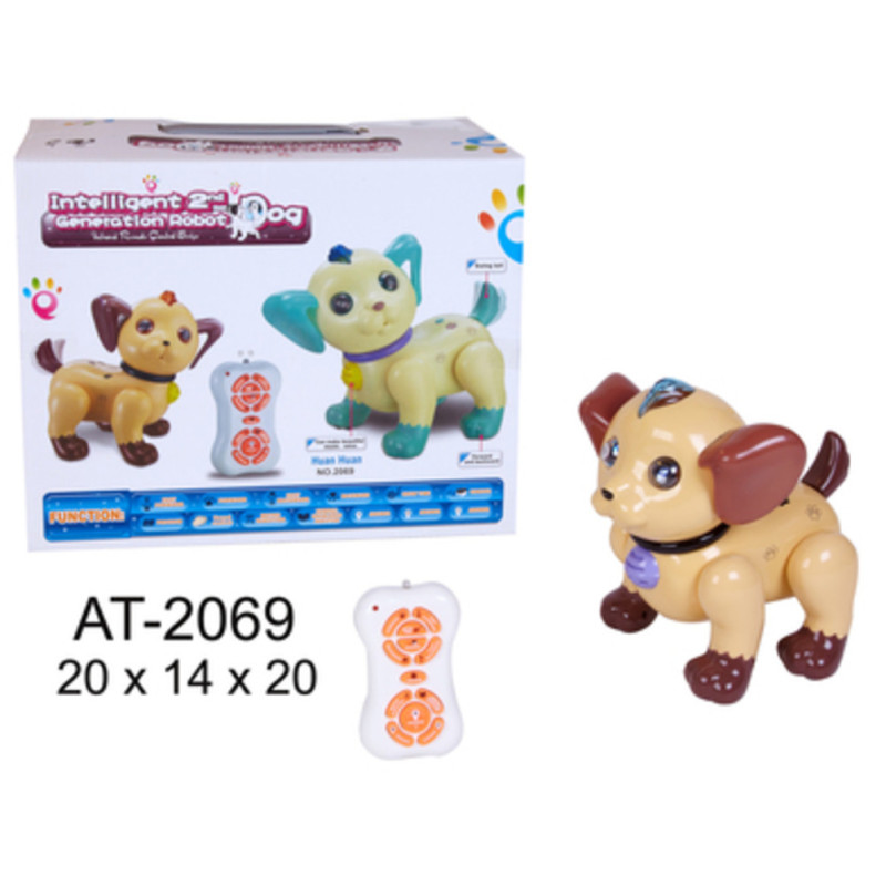 ROBOT PERRO MULTIFUNCION RADIO CONTROL ALEX BOG AT-2069 ^