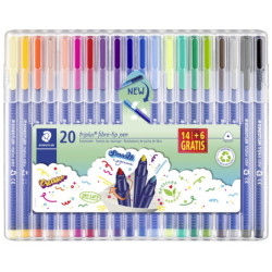 MARCD.ES TRIPLUS COLOR 323 caja 14 + 6u. DE REGALO STAEDTLER