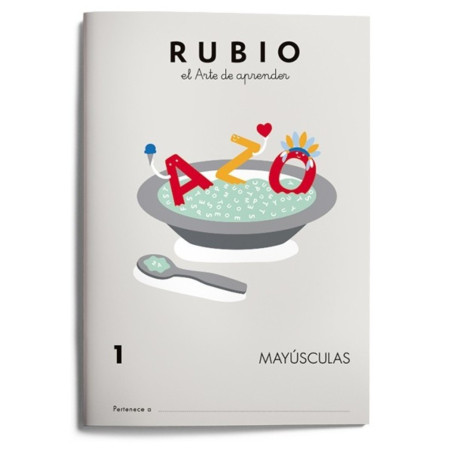 RUBIO ESCRITURA MAYUSCULAS Nº  1