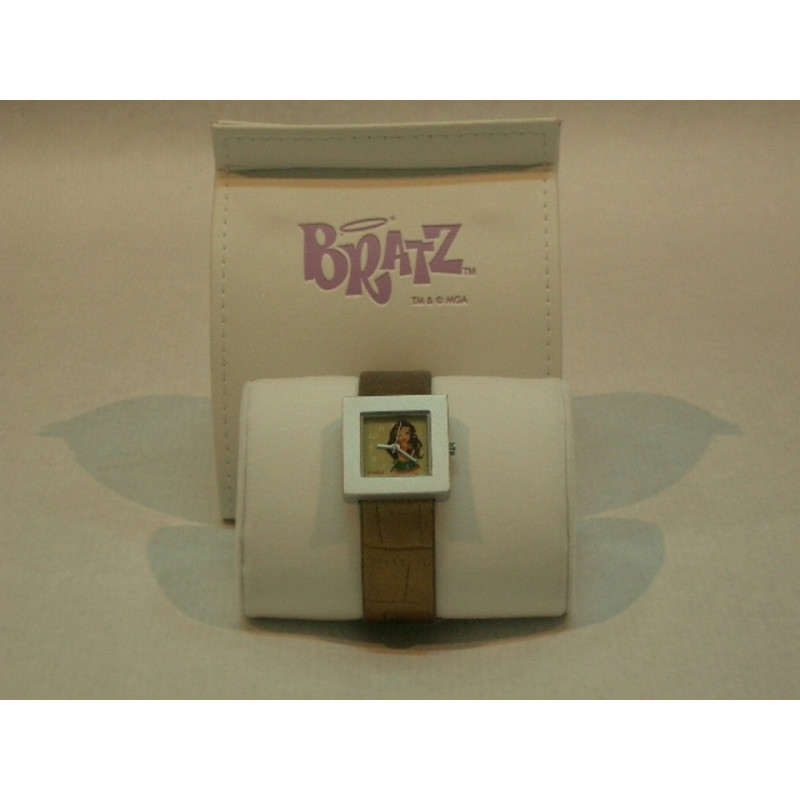 RELOJ ASTRO BRATZ GENIE MAGIC PULSERA ANALOGICO CUADRADO AS132 ^