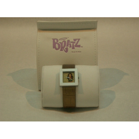 RELOJ ASTRO BRATZ GENIE MAGIC PULSERA ANALOGICO CUADRADO AS132 ^