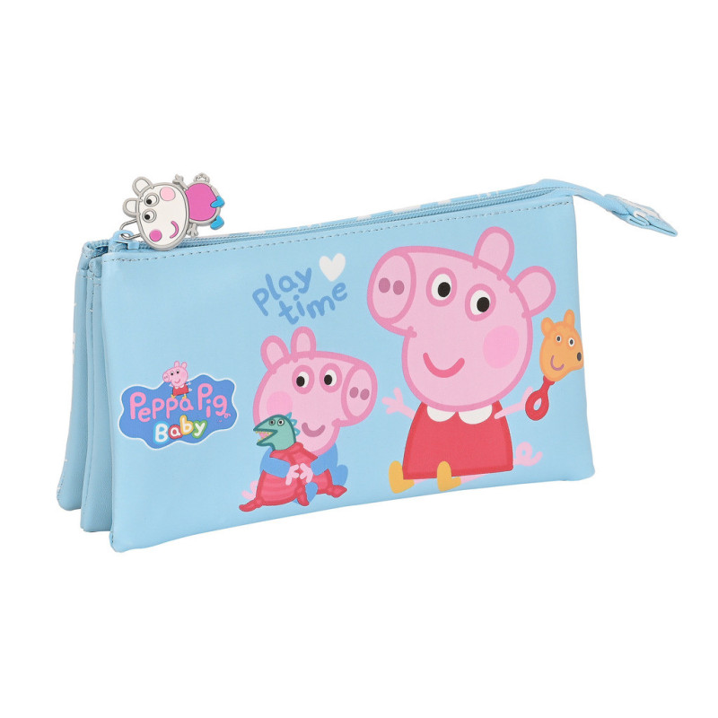 PORTATODO TRIPLE PEPPA PIG "BABY" SAFTA23 ENERO 812292744