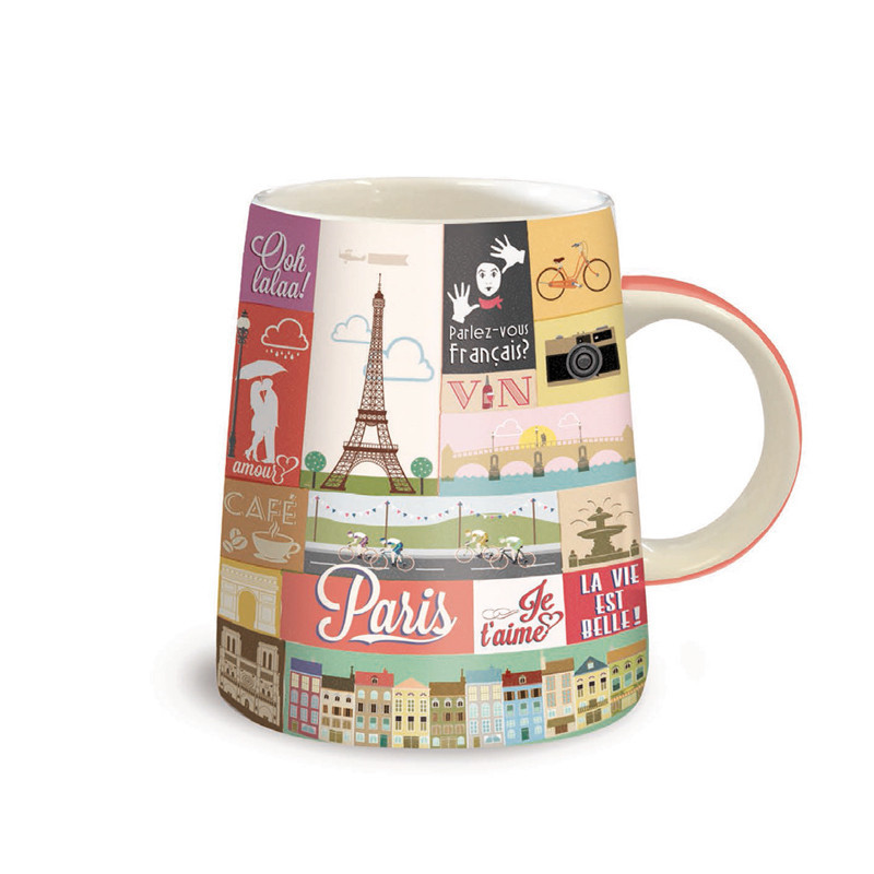 TAZA CERAMICA MAKU16 PARIS CITY 153PCT164 ^