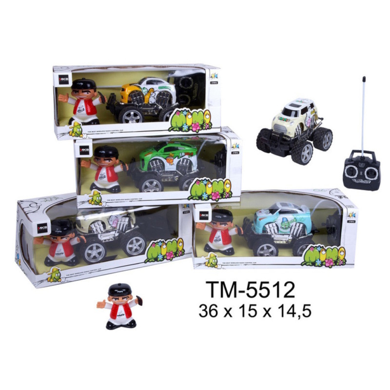 COCHE R/C ALEX BOG INFANTIL 4*4 36CM TM-5512 ^