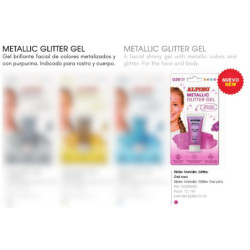 MAQUILLAJE ALPINO GLOW UP METALLIC GEL ROSA DL000604