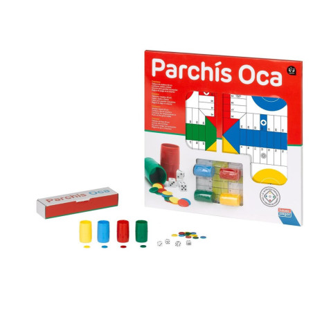 JUEGO FALOMIR PARCHIS 4 Y OCA C/FICHAS 40CM 27915