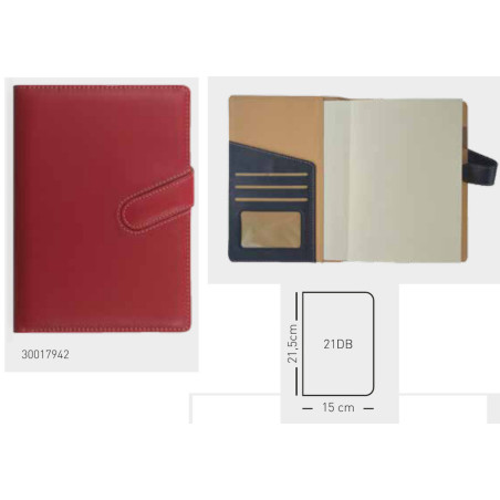 AGENDA DIDEX 2020 MONACO 21DB 4º DP 21,5*15 D/P ROJO 30017942