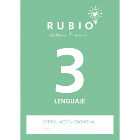 RUBIO ESTIMULACION COGNITIVA LENGUAJE Nº3