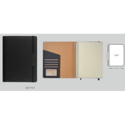 AGENDA DIDEX 2020 WIRE-O 4º ESPIRAL 24DP 24,5*17 D/P NEGRO 30017947