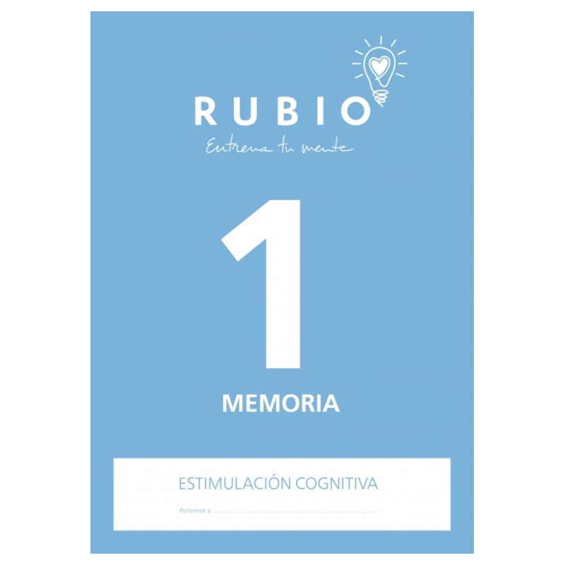 RUBIO ESTIMULACION COGNITIVA MEMORIA Nº1