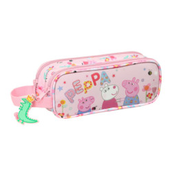 PORTATODO DOBLE PEPPA PIG "HAVING FUN" 812272513 8*21 SAFTA22