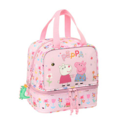PORTAMERIENDAS TERMO PEPPA PIG "HAVING FUN" 812272040 20*20 SAFTA22