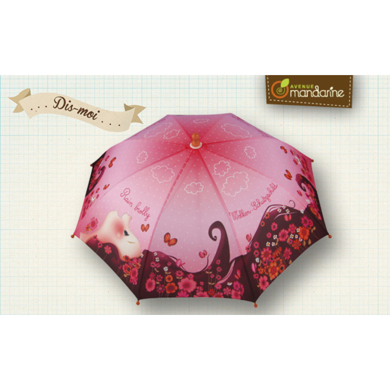 PARAGUAS MAILDOR MANDARINE DIS MOI NIÑA INFANTIL 62413O ^