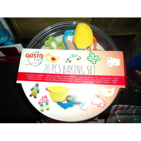 JUEGO COCINA BAKING SET GUSTO KIDZ 20 PIEZAS 930302