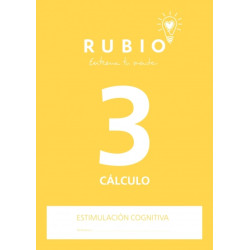 RUBIO ESTIMULACION COGNITIVA CALCULO Nº3 UNIDAD